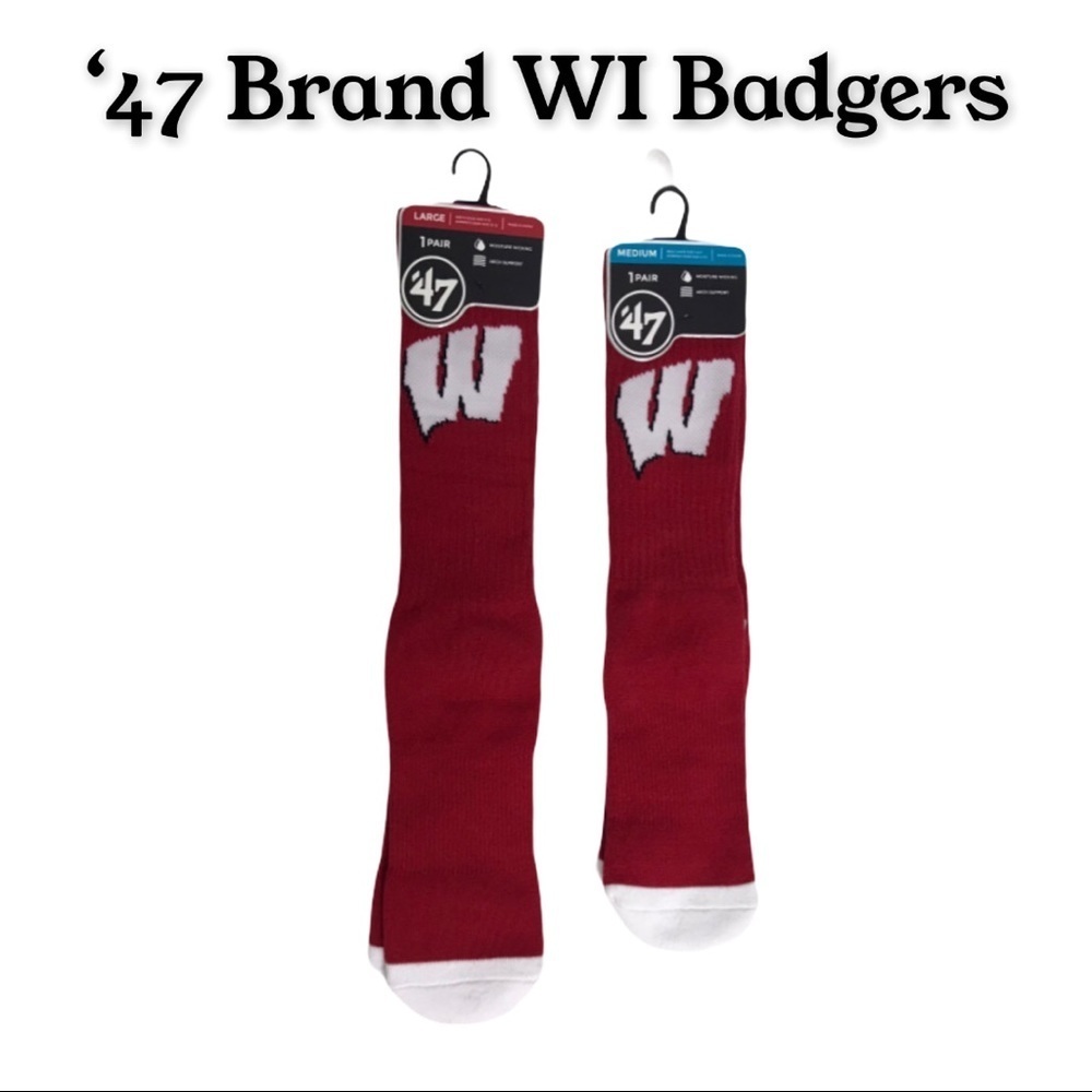 NWT Men & Women’s WI Strike Through Sock
